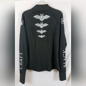 Blackcraft Cult Women's "Release The Bats" Active Jacket Measures Large/XL